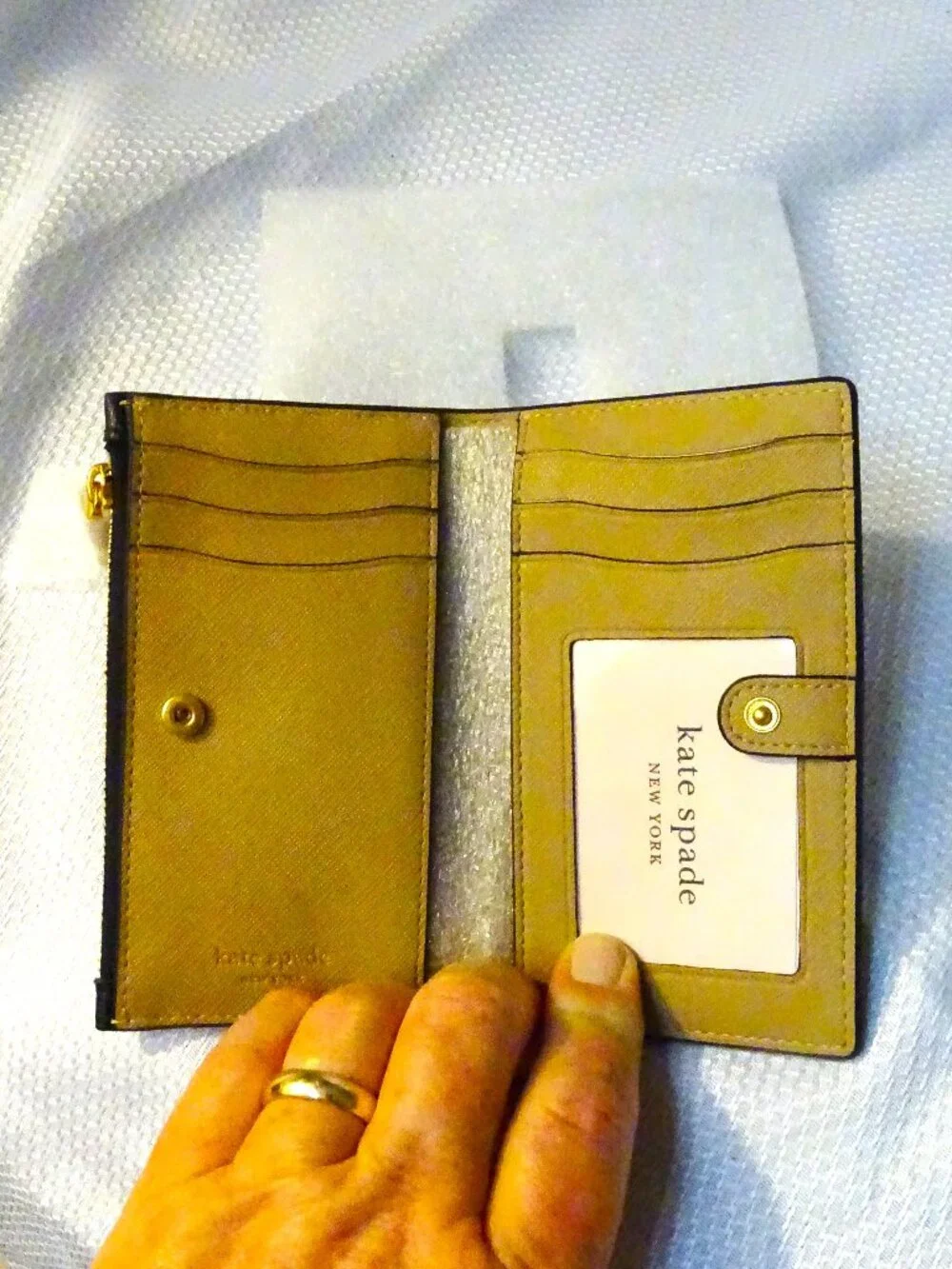 Kate Spade Bi-Fold Wallet Morgan Coffee